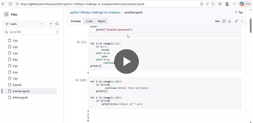 Python Practice: Control Flow, Functions, and List Operations | Navyasri Gongati posted on the topic | LinkedIn