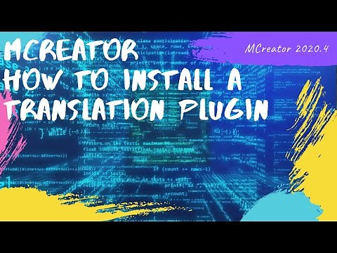 Tutorial Mcreator 2020.4 | How to install a translation plugin