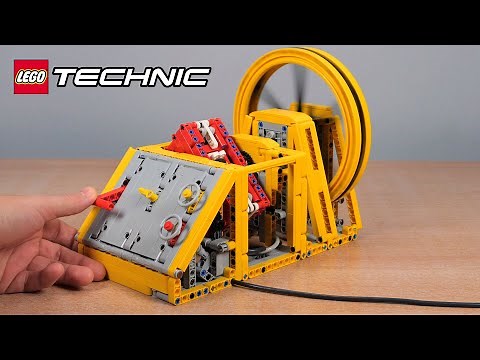Building a LEGO Pneumatic Engine with Variable Valve Timing
