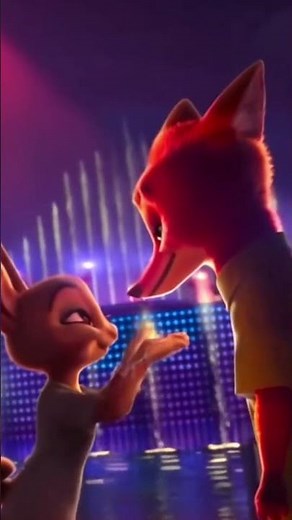 Zootopia 2 kiss scene Judy and Nick