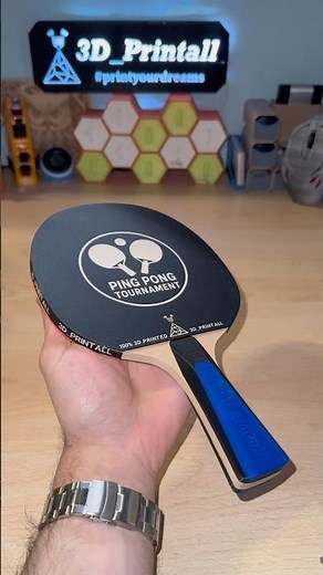 3D printed Ping pong paddle