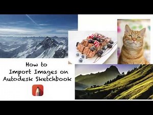 How to Import Images on Autodesk Sketchbook