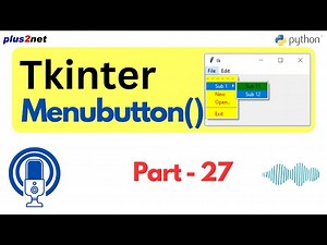 Options of Tkinter Menubutton linking to radio buttons & entry to configure state & textvariable