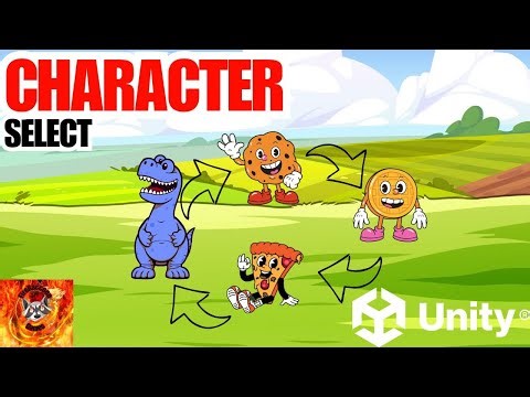How to Select Character in Unity Software (Unity Tutorial)