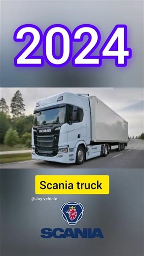 Scania Truck Evolution 1902 to 2025 🚛 | From Steam Power to Electric Beast! #short #truck 🔥