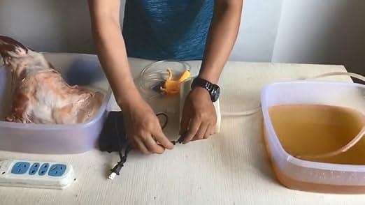 How to use the marinade meat injector gun pump