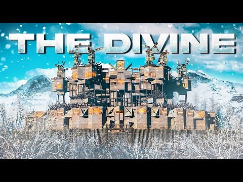 THE DIVINE - The Strongest Clan Base In Rust - Large Group Circle Base | Tutorial
