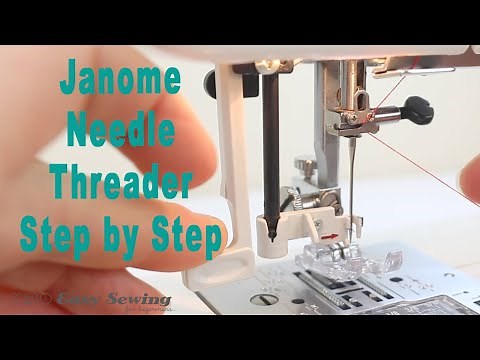 How to Use a Janome Needle Threader