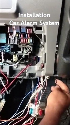 How to install car alarm system