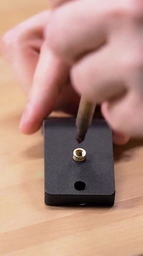 Installing Heat Set Inserts in Onyx 3D Printed Parts