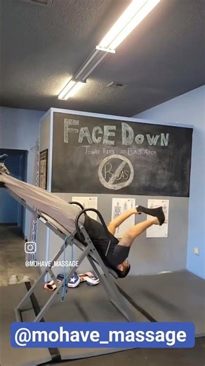 rotator cuff and inversion table routine