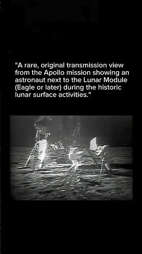 This is an Original footage of Appolo Mission