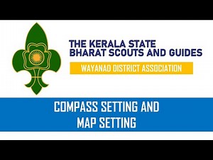 COMPASS SETTING AND MAP SETTING