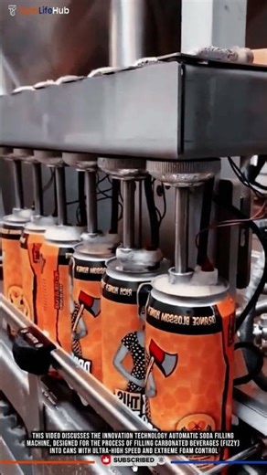 Soda Filler Machine: Fast, Precise Isobaric Filling | Innovation Technology #tech