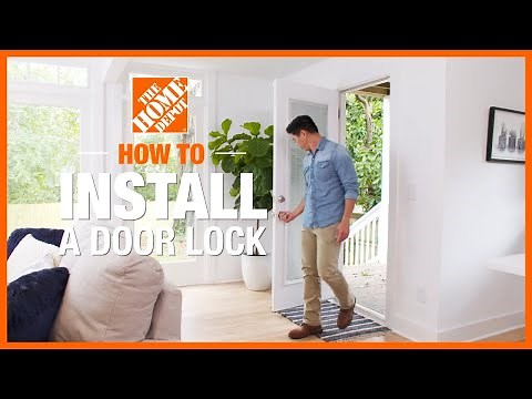 How to Install a Door Lock