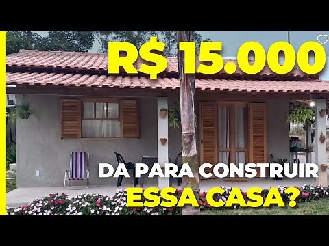 Como construir uma CASA ECONÔMICA
