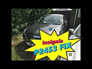 VAUXHALL INSIGNIA 2.0 CDTI P2453 FIX DPF