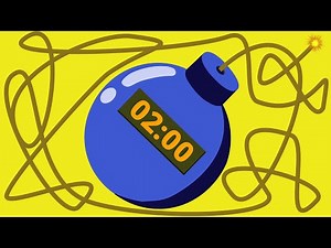 2 Minute Timer Bomb 💣 Explosion Countdown in 8K 💥