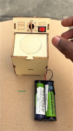 Build a Budget Mini Washing Machine #MiniWashingMachine #DIYProjects #LifeHacks
