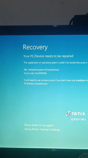 Windows Blue Screen Recovery without Re-installing Tutorial