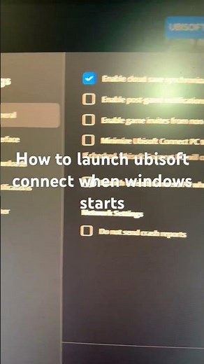 How to launch ubisoft connect when windows starts
