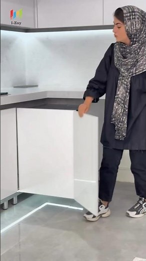 ✅ Smart Kitchen Corner Solution | Modern Kitchen Cabinet Ideas & Storage Design