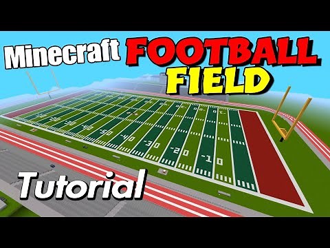 Minecraft Football Field Tutorial