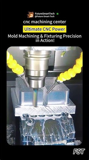 Ultimate CNC Power: Mold Machining & Fixturing Precision in Action!