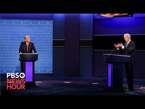 Watch: Final Trump-Biden Presidential Debate