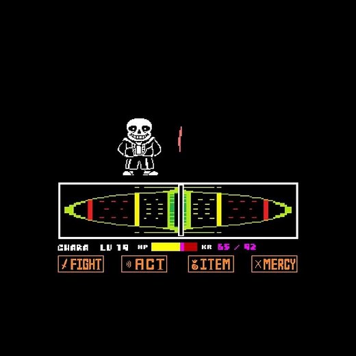 Sans - bad time simulator / #1 / part 1