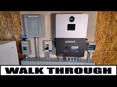 Off-Grid DIY Solar - Walk through of Solar Shed Upgrades - PROJECT FINISHED!
