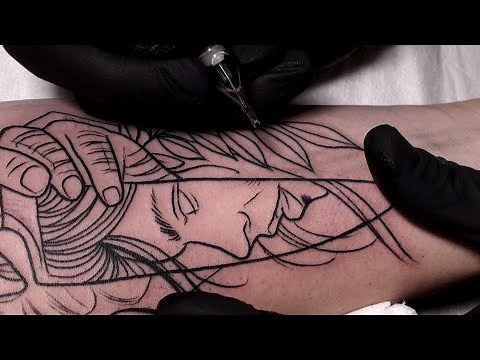 Sharp - Tattoo time lapse