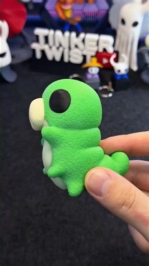 3D Printed Grub & Keychain from Hollow Knight Silksong