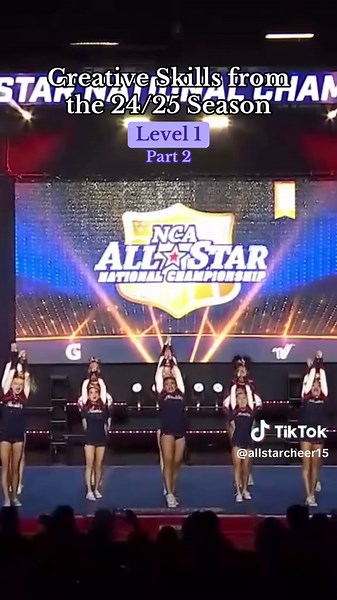 Creative Cheerleading Skills for Level 1 Teams