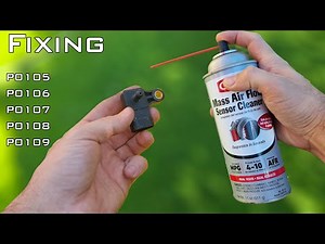 Engine RPM goes Up and Down??/Fixing code p0107/How to tell if map sensor is bad/Bad Map symptoms