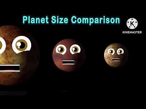 (WIP REMAKE) Planet Size Comparison KLT Reanimated FULL