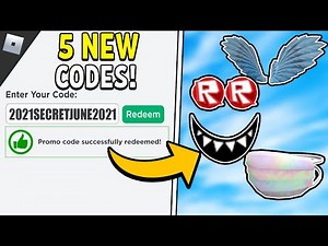 *ALL + 5 NEW* PromoCodes in Roblox *JUNE 2021* [WORKING]