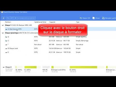 Comment formater en fat32?
