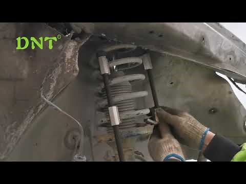 How to use coil spring compressor tool safely