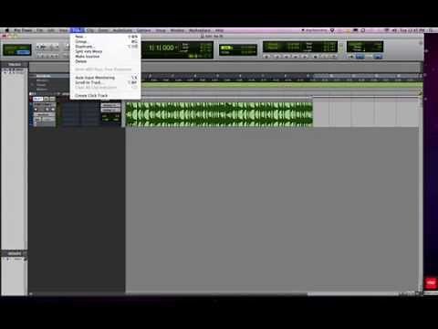 How to turn on Metronome/Click Track - Pro Tools (No BS)