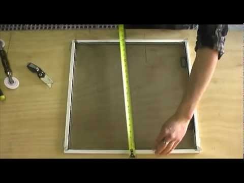 How To Make a Window Screen