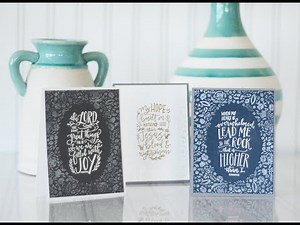 How to Use Embossing Powder to Create Beautiful Cards