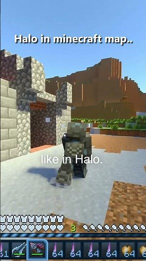 Halo Minecraft map...
