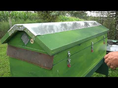 2021 Beekeeper Field Exam Frederick Dunn Long Langstroth Honey Bee Hive Inspection Start to Finish.