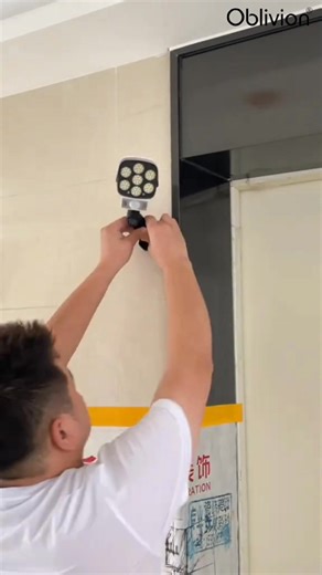 Add instant security to your home without expensive cameras! 🔒 This solar-powered motion sensor light looks like a real CCTV camera 📸 Auto turns ON at night — No wiring, No electricity needed ⚡ | Oblivion Store