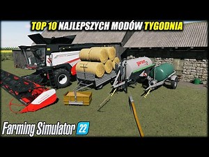 10 NAJLEPSZYCH POLSKICH MODÓW ⭐ FS 22 #59 *Kosa, Siekiera, Mega Obora, Autosan D46 Autoload*