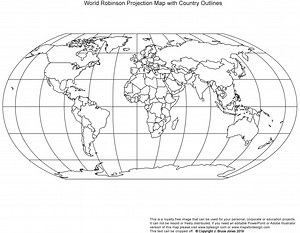World Projections Blank Printable Clip Art Maps - FreeUSandWorldMaps