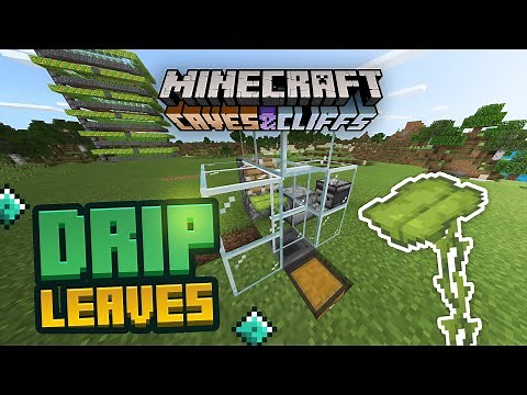 Drip Leaf Farm 1.18 Minecraft Bedrock || Small & Working Drip Leaf Farm || ( PE, PS4, Xbox, Win 10 )