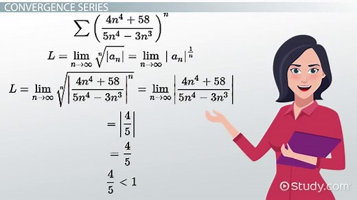 Root Test for Series Convergence | Overview & Examples