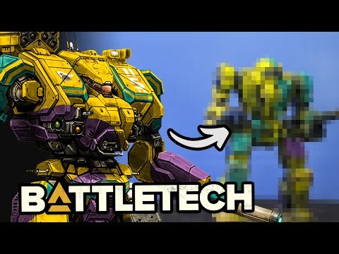 Painting Colorful Battletech Camo | Clan Invasion